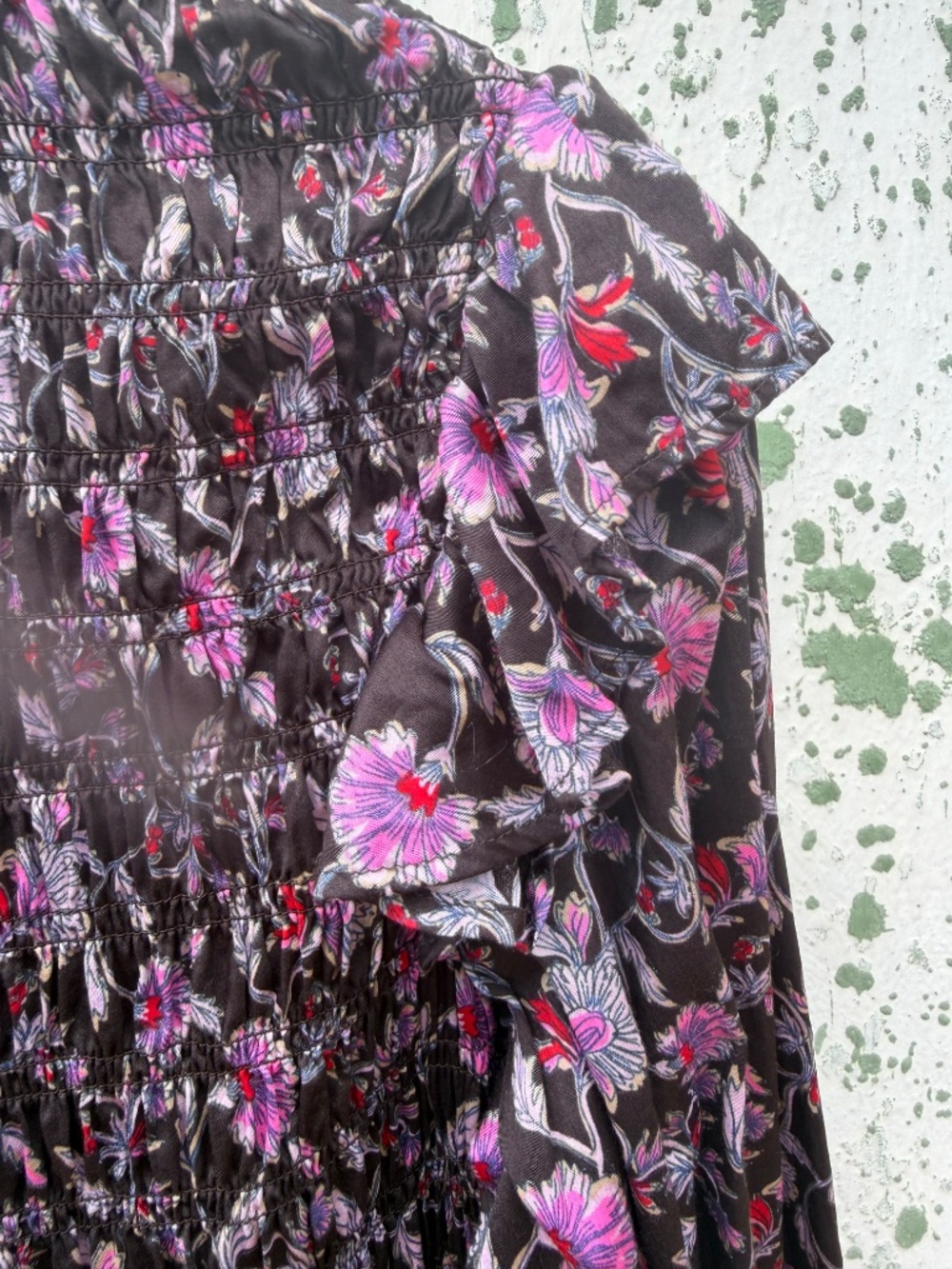 Gap floral100% cotton mini dress - Picture 5 of 8